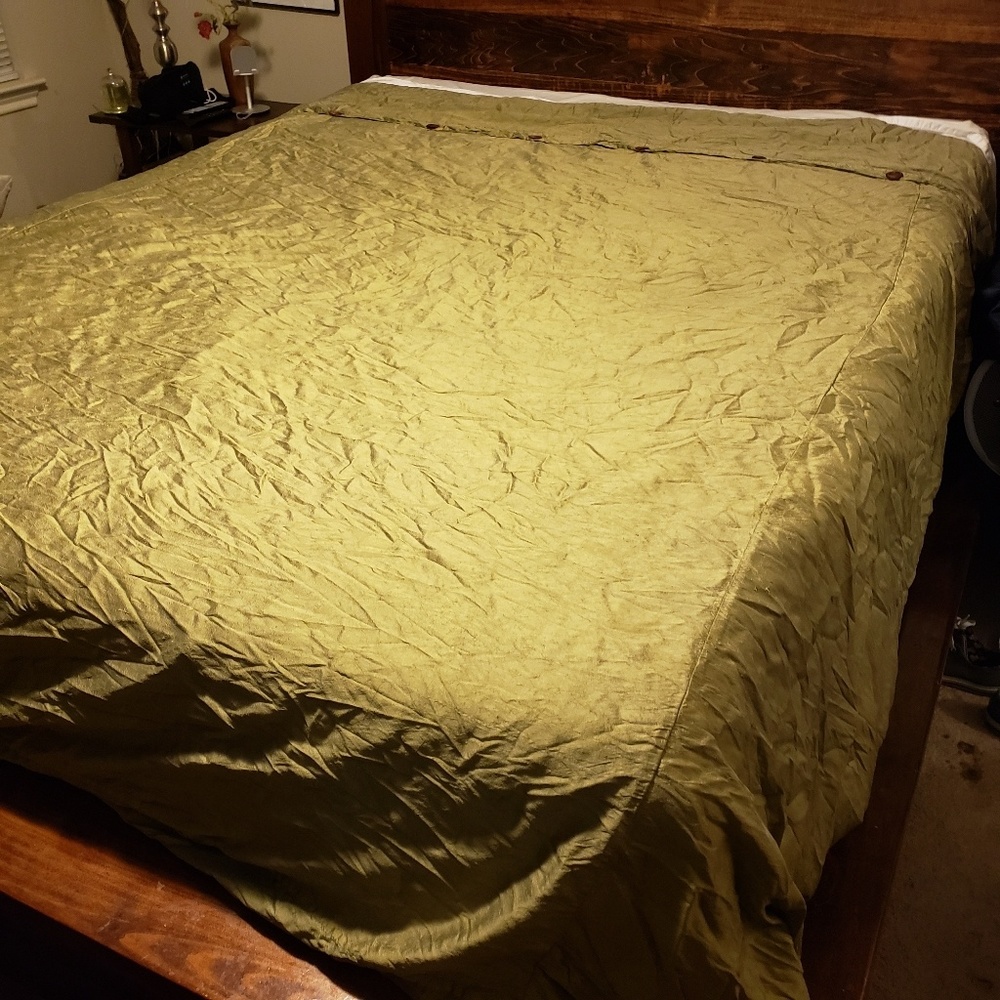 Vintage Mario &Marielena Raw Silk Queen Duvet